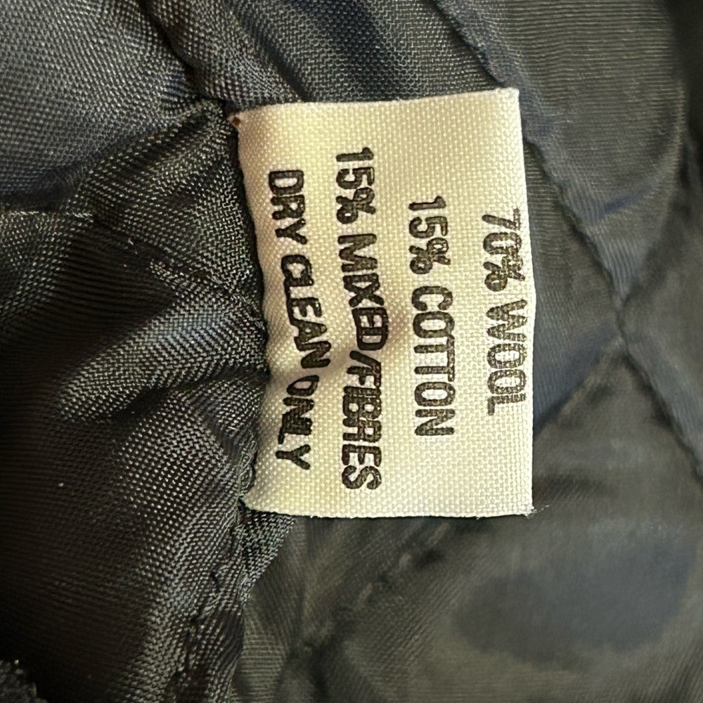 Oxford University. Wool lined varsity bombe jacket Vandanel - Picture 7 of 9